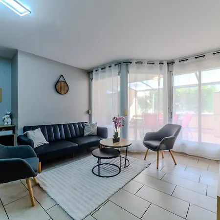 T5 Chaleureux - Jardin Privatif & 2 Parking Apartmán Villeurbanne